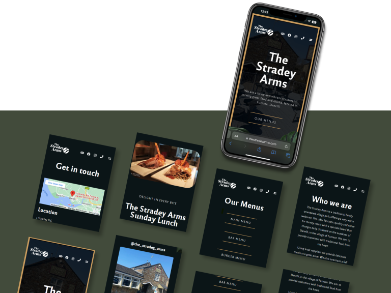 The Stradey Arms Llanelli by Web Design Solutions Wales